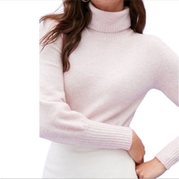 J.Crew Puff-sleeve Turtleneck sweater in extra-soft yarn - Picture 2 of 12
